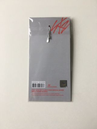 STRAY KIDS HI - STAY Tour Official Metal Keyring Keychain (No Polaroid) 2