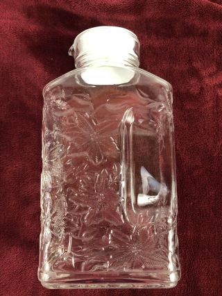 Princess House Fantasia Juice Pitcher - Refrigerator Container - Carafe - Plastic Lid