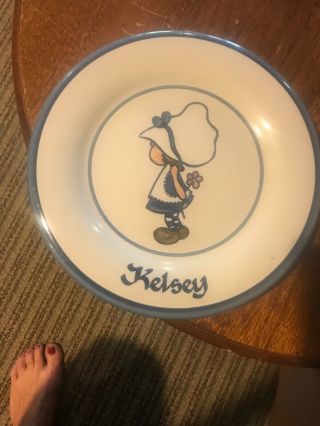louisville stoneware children’s Plate,  Cup And Bowl 5