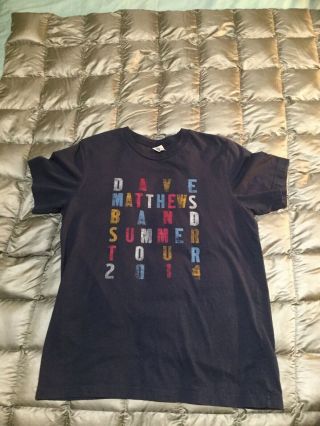 Dave Matthews Summer 2014 Tour T - Shirt Adult Large