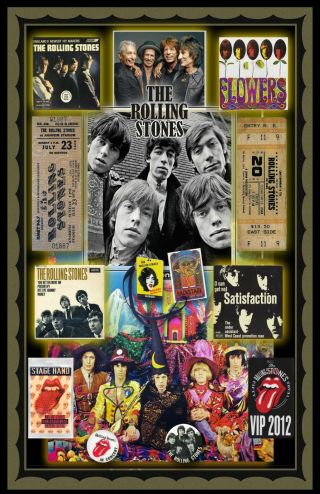 Buy This 11x17 " Stones Poster And Pick Another Poster From Our Store -