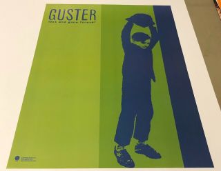 Guster Lost And Gone Forever Promo Only Poster 24x18 Sire Records 1999