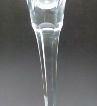 WATERFORD Ireland Cut Crystal Fluted Champagne Glass HAPPINESS 4