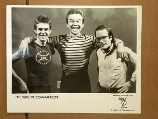 Suicide Commandos Vintage Press Photo Punk Wave 1970s