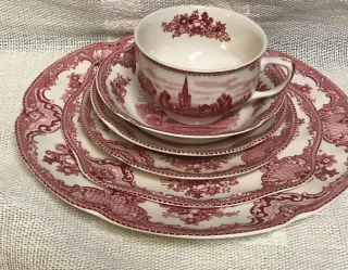 Johnson Brothers Old Britain Castles 6 Piece Place Setting.  Made In England