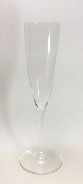 Baccarat Crystal Dom Perignon Champagne Flute Glass S 9 1/4”