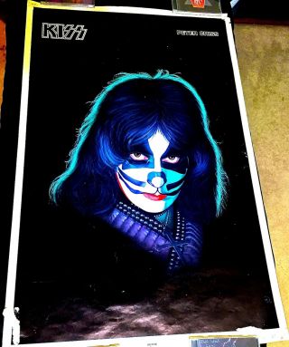 Kiss Peter Criss 1978 Solo Albums Poster " From Casablanca Lp Order Form " Aucoin