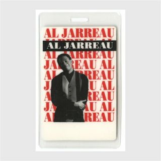 Al Jarreau Authentic Concert Tour Laminated Backstage Pass Classic Jazz Vip