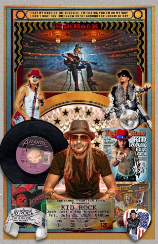 Buy This 11x17 " Kid Rock Poster And Pick Any Other Poster From Our Store -