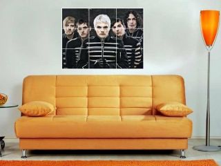 My Chemical Romance Huge 35 " X25 " Mosaic Big2 Wall Poster