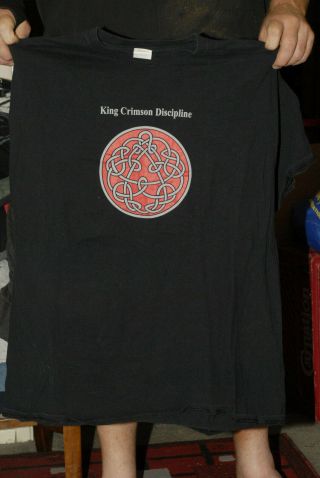 King Crimson Discipline Album Cover Art T Shirt 2xl Adrian Belew Prog Rock