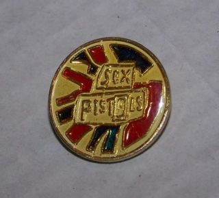 Sex Pistols Pin Badge Button 1 " Round Vintage Rare Punk Rock Pinback