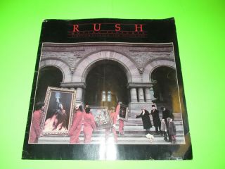 Vintage Rush Moving Pictures 1981 Tour Program Book