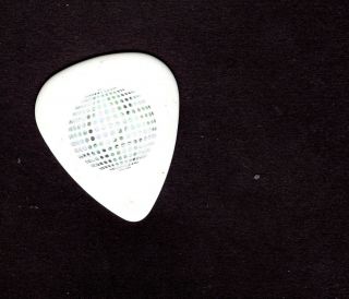 Madonna real 2006 Confessions tour silver foil on pearl signature Guitar Pick 2