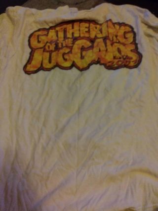 Rare Icp 2001 Gathering Of The Juggalos T Shirt Xl Extra Large Psychopathic