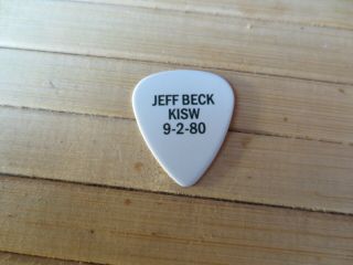 Jeff Beck Kisw? 1980 Guitar Pick