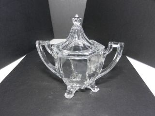 Jefferson Krys - Tol Chippendale 3 Ftd Covered Sugar Crystal 6 1/2 " T Ca1907 - 20