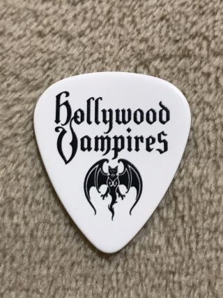 Hollywood Vampires “joe Perry” 2018 European Tour Guitar Pick