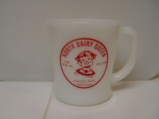 Fire - King North Dairy Queen Drive In Restaurant Advertising Coffee Mug