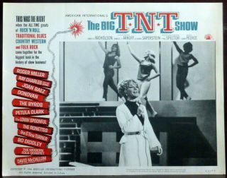 Petulia Clark The Big Tnt Show 1966 Movie Lobby Card 60s Rock