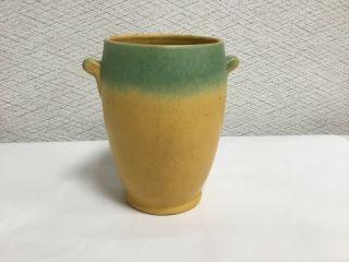 Vintage Arts And Crafts Style Pottery Vase Signed E.  Hammerschmidt Dated 1936