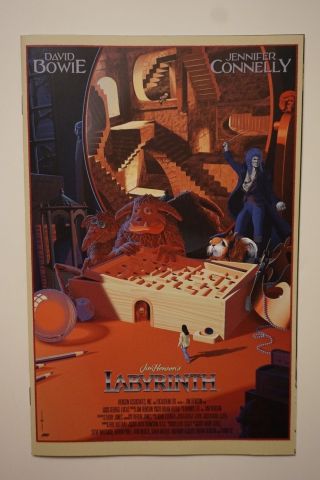 Jim Henson Labyrinth 1 Comic Rare 1:15 Variant David Bowie Origin Goblin King