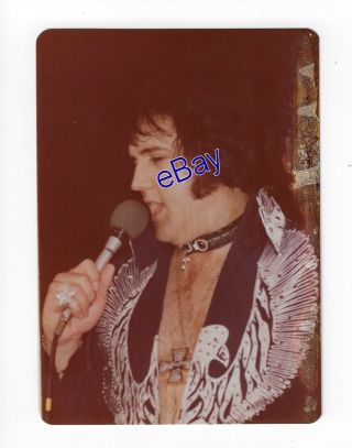 Elvis Presley Kodak Concert Photo - Norfolk Va 7/20 1975 - Jim Curtin