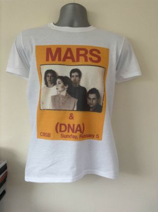 Mars Gig Flyer T - Shirt All Sizes : Send Message After Purchase Dna Ut No Wave