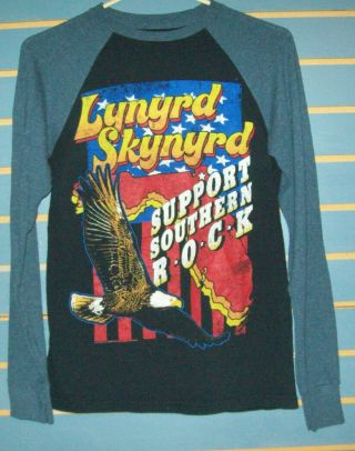 Lynyrd Skynyrd Long Sleeve Shirt Sz.  Sm.