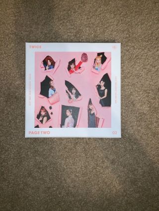 Twice - Page Two 2nd Mini Album Pink Ver.  Cd Kpop No Photocards