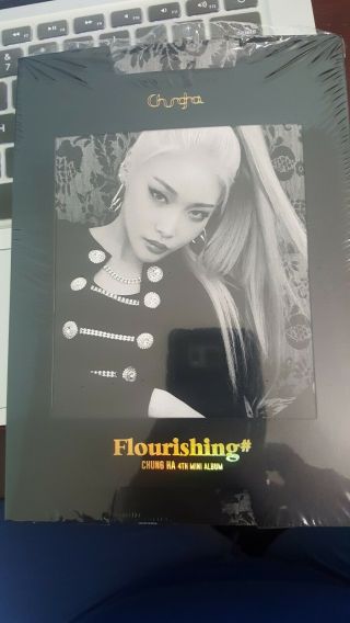 Chungha 4th Mini Flourishing (include Photocards,  Postcards,  Lyrics) Chung Ha