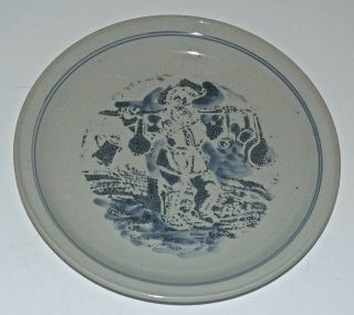Rare Iron Mountain Stoneware 11 Inch Dinner Plate