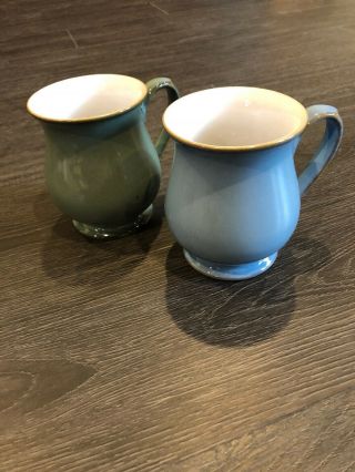 Denby England Coffee Mug Pair