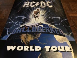 ACDC Ballbreaker Licensed Plate Signed Limited Edition Lithograph 1980/5000 4