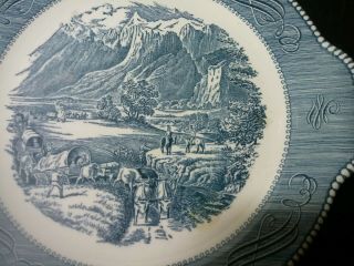 Currier & and Ives 6 dinner plates 10 