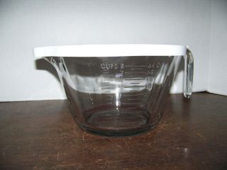 Pampered Chef Classic Batter Bowl /lid 2431 Mixing Bowl 8 Cup Measuring Cup Usa
