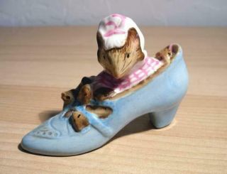 Vintage Beswick Beatrix Potter " The Old Woman Who Lived In A Shoe " 1959
