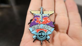 Hard Rock Cafe Bon Jovi Pittsburgh Limited Edition Pin