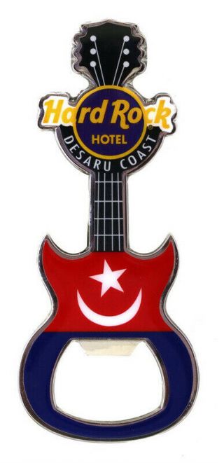 Hard Rock Hotel Desaru Coast Malaysia Guitar Bottle Opener