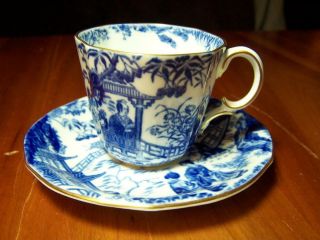 Royal Crown Derby Mikado Blue Willow Cup And Saucer Set Multiples Available
