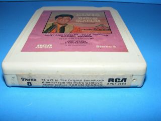 Vintage Elvis Presley 8 Track Cassette Tapes Speedway & Harum Scarum 3