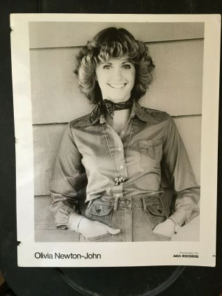Olivia Newton John Vintage Press Headshot Photo.  4