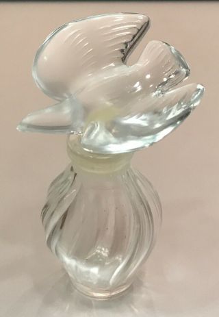 Vintage Lalique Perfume Bottle Nina Ricci L 