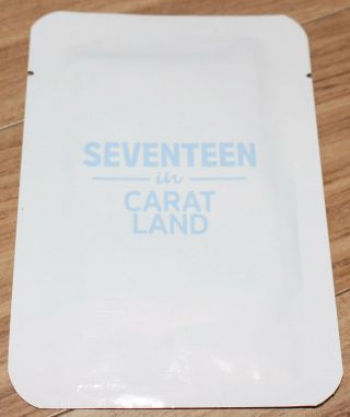 Seventeen 2019 Svt 3rd Fan Meeting Official Goods Photocard Trading Card Set