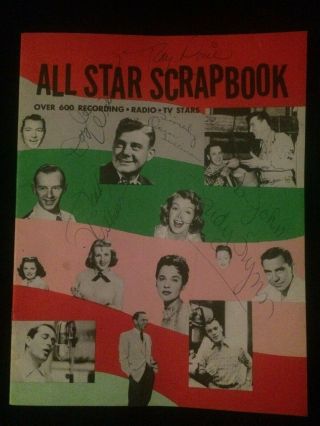 Vintage All Star Scrapbook,  With 10 Autographs,  Thurston Moore Enterprises,  Ky