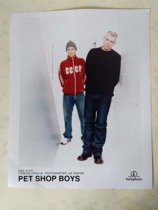 Photo Newspaper Archive Pet Shop Boys Parlophone