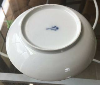 Early Meissen China Bowl Flowers 5 1/2 Inches Round Rare 4