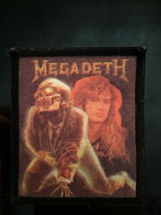 Megadeth - Dave Mustaine Vintage Patches Thrash Metal Heavy Metal Metallica
