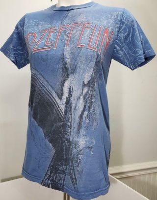 Vintage Led Zeppelin Classic Rock Band Legend T - Shirt Size - Small