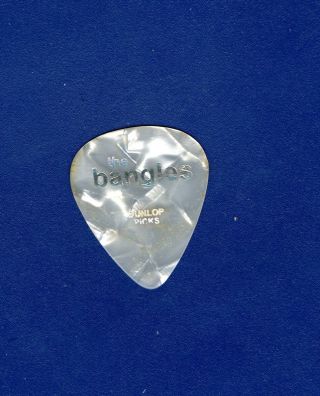 The Bangles Vicki Peterson Concert Tour Band Guitar Pick.  Stage